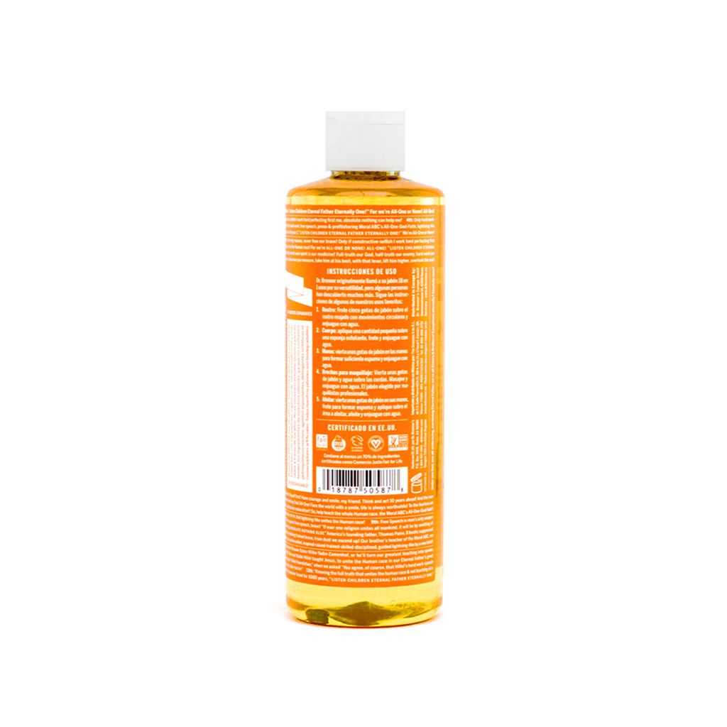 Jabón líquido de castilla tea tree 473 ml Dr.Bronner’s