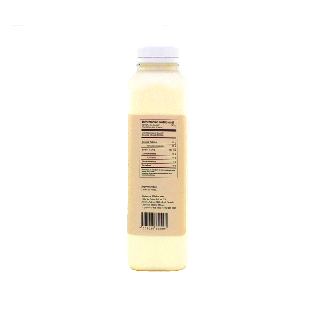 Leche de oveja 500 ml Villa de Patos