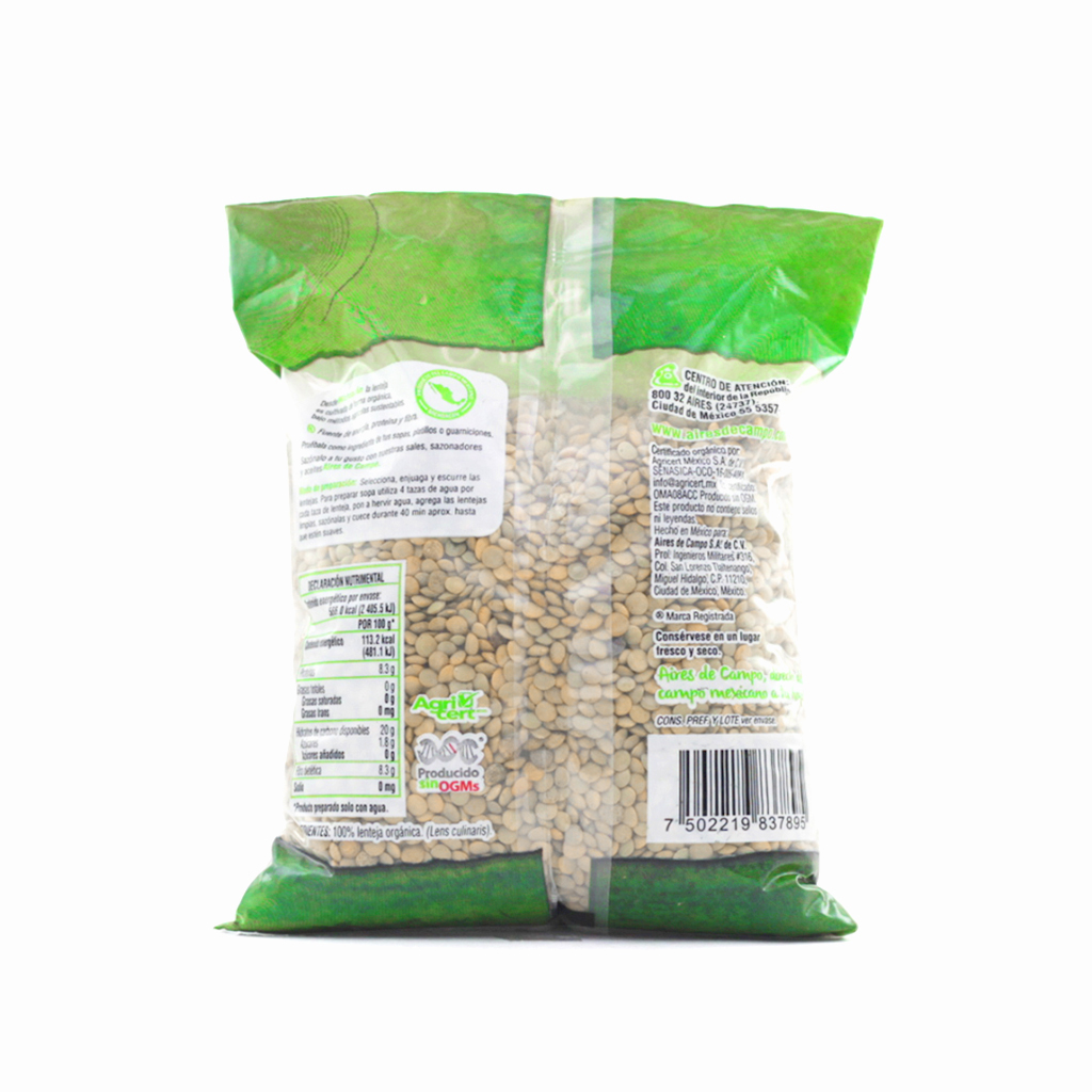 Lenteja 500 g Aires de Campo