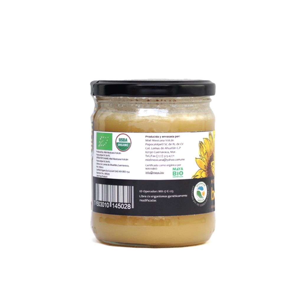 Miel de girasol silvestre 550g Bioflora