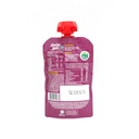 Papilla de manzana y ciruela orgánica 90 g Smiley Kids