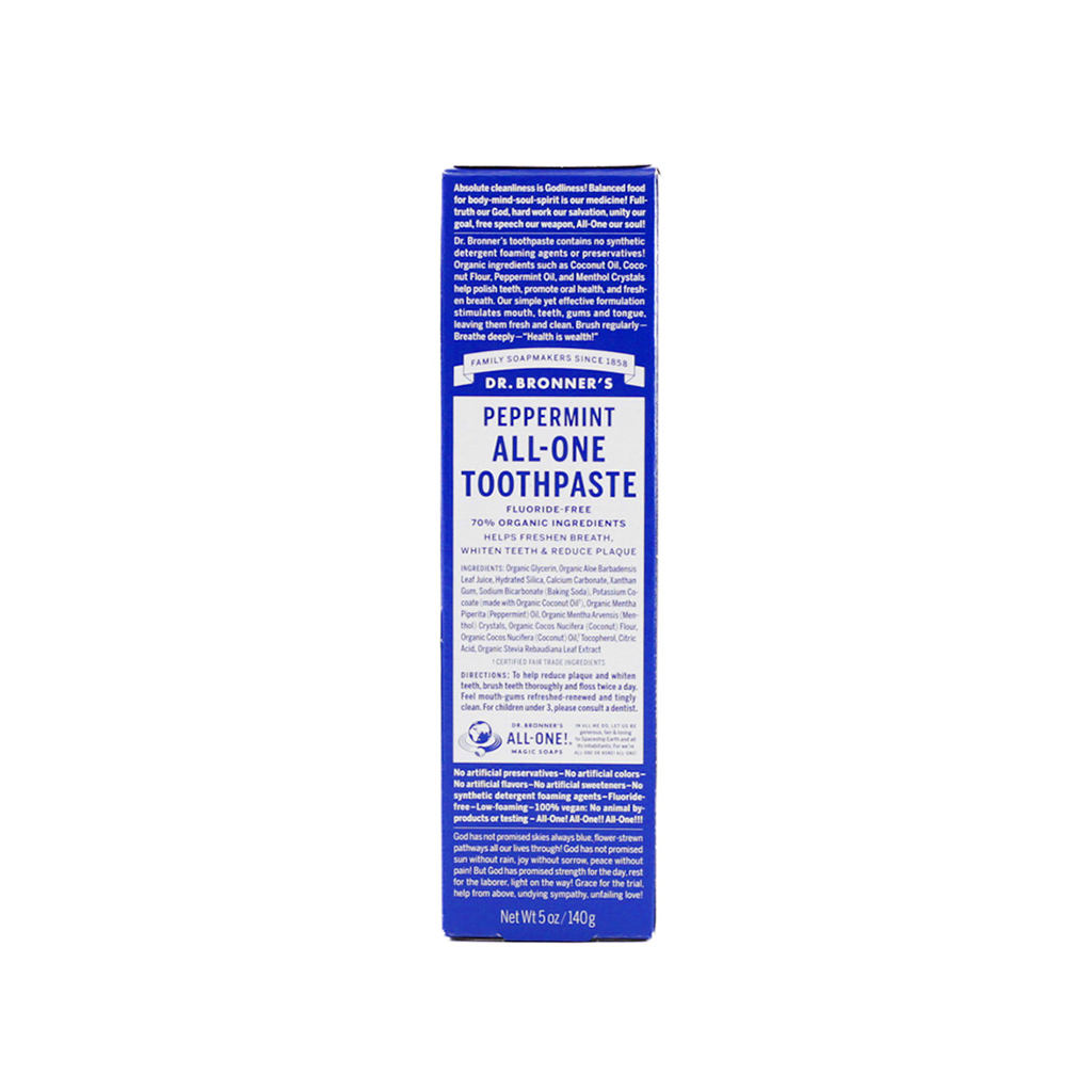 Pasta dental con hierbabuena 140 g Dr.Bronner’s