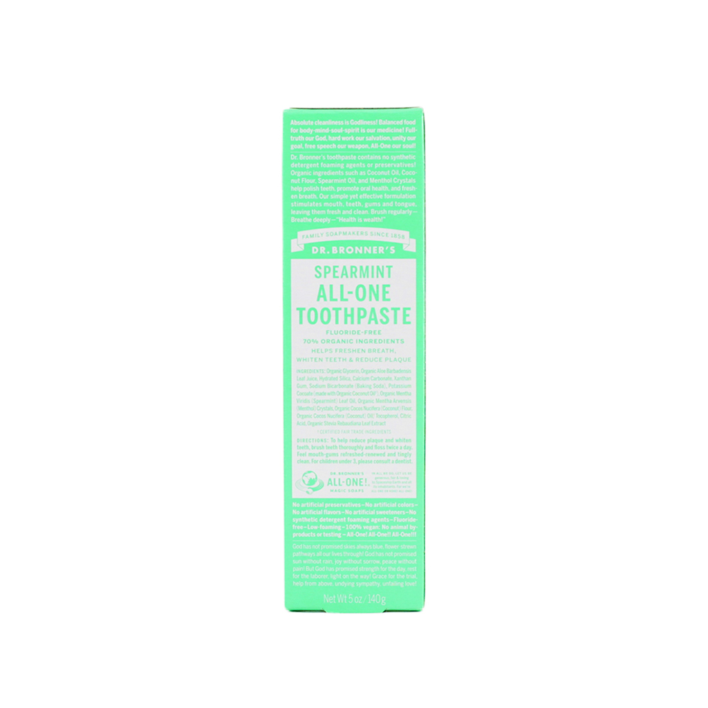 Pasta dental con menta 140 g Dr.Bronner’s