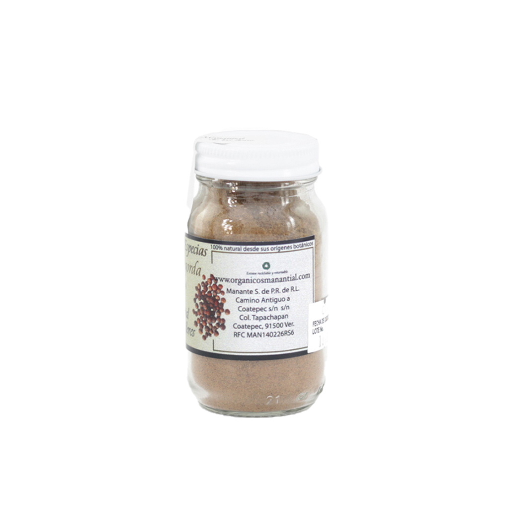 Pimienta gorda molida ( allspice) 55g Manantial de la Flores