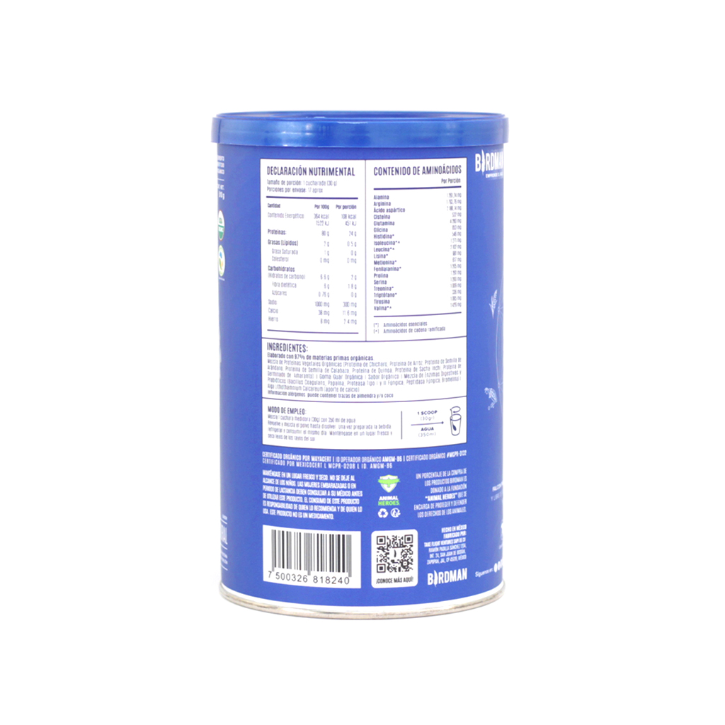Proteina vegetal Natural 510g Falcon Bridman