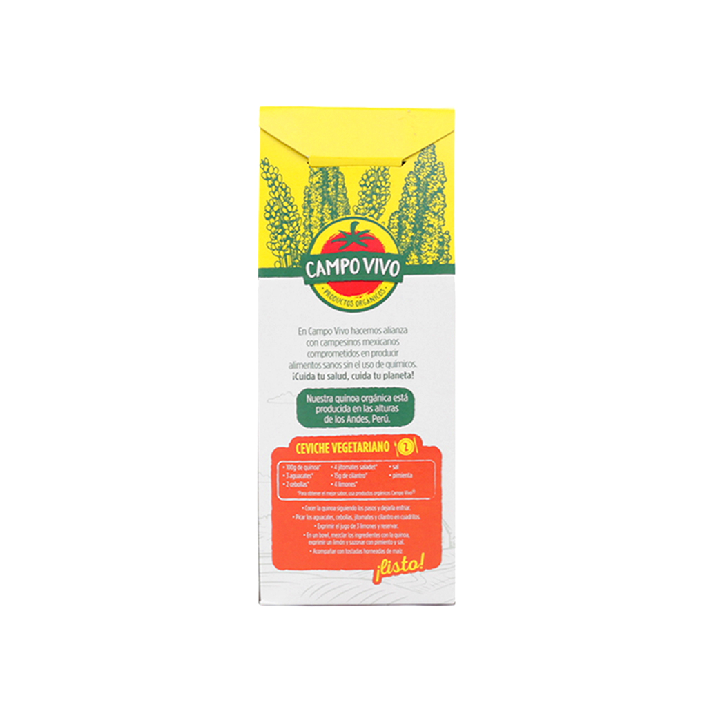 Quinoa Orgánica 250 G Campo Vivo