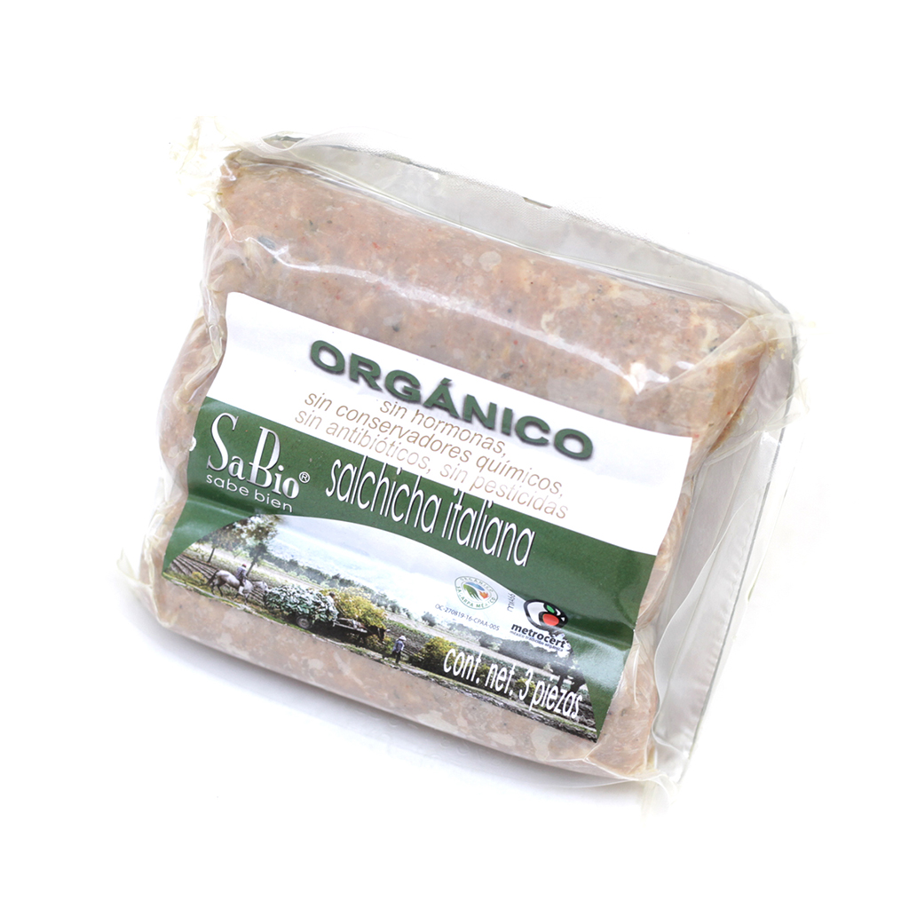 Salchicha italiana de cerdo 250g Sabio