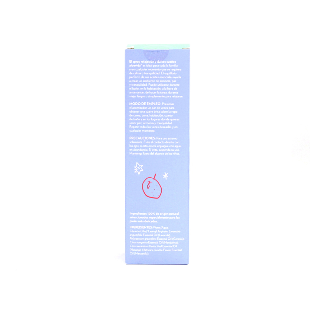 Spray relajación y dulces sueños para bebé 150 ml Aloevida