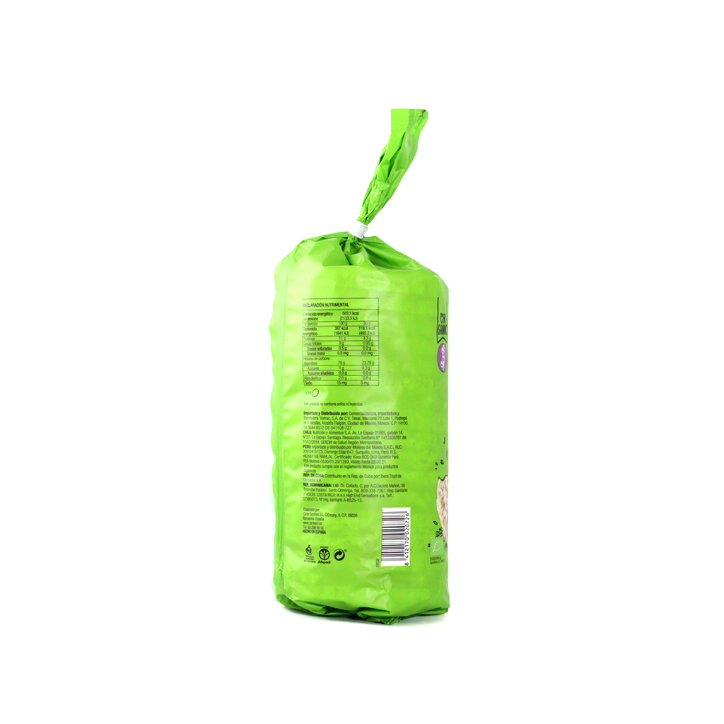 Tortitas de quinoa 130 g Santiveri