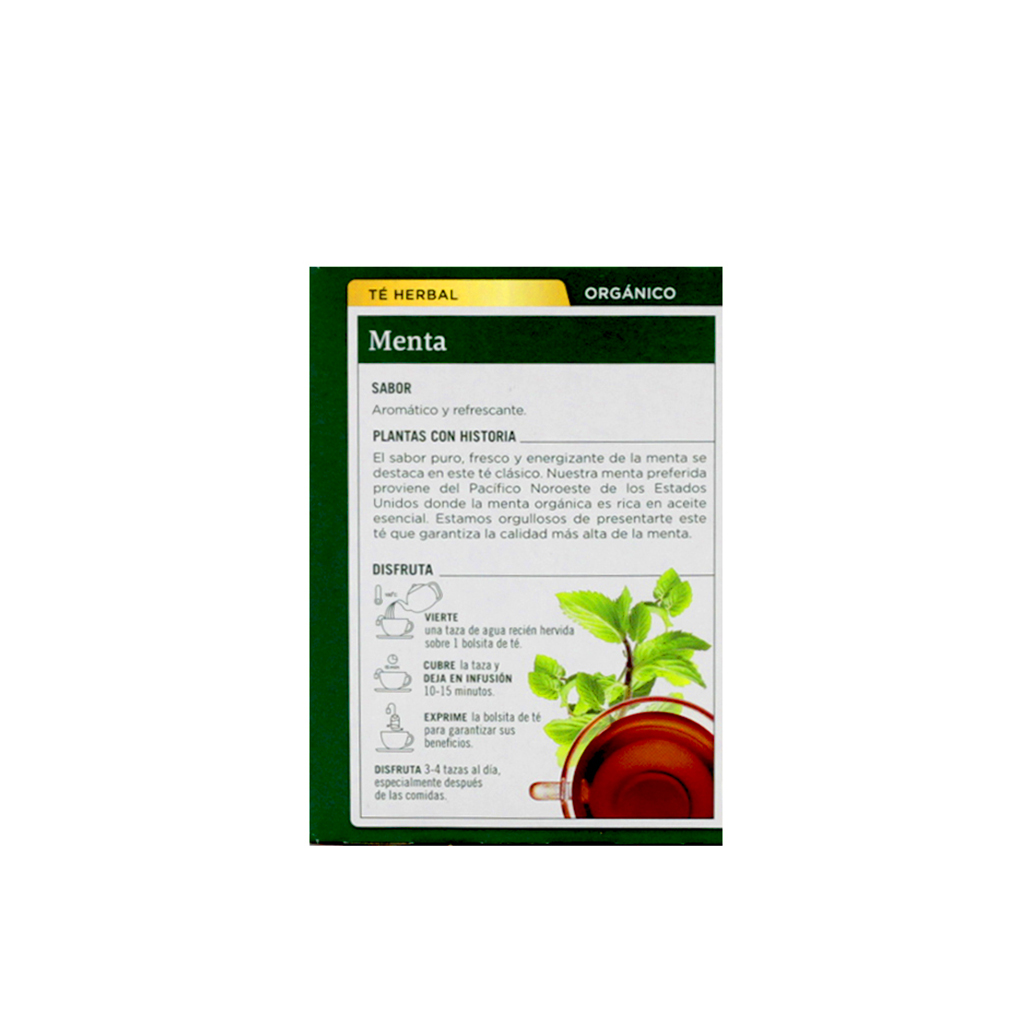 Té de menta 24 g Traditional Medicinals