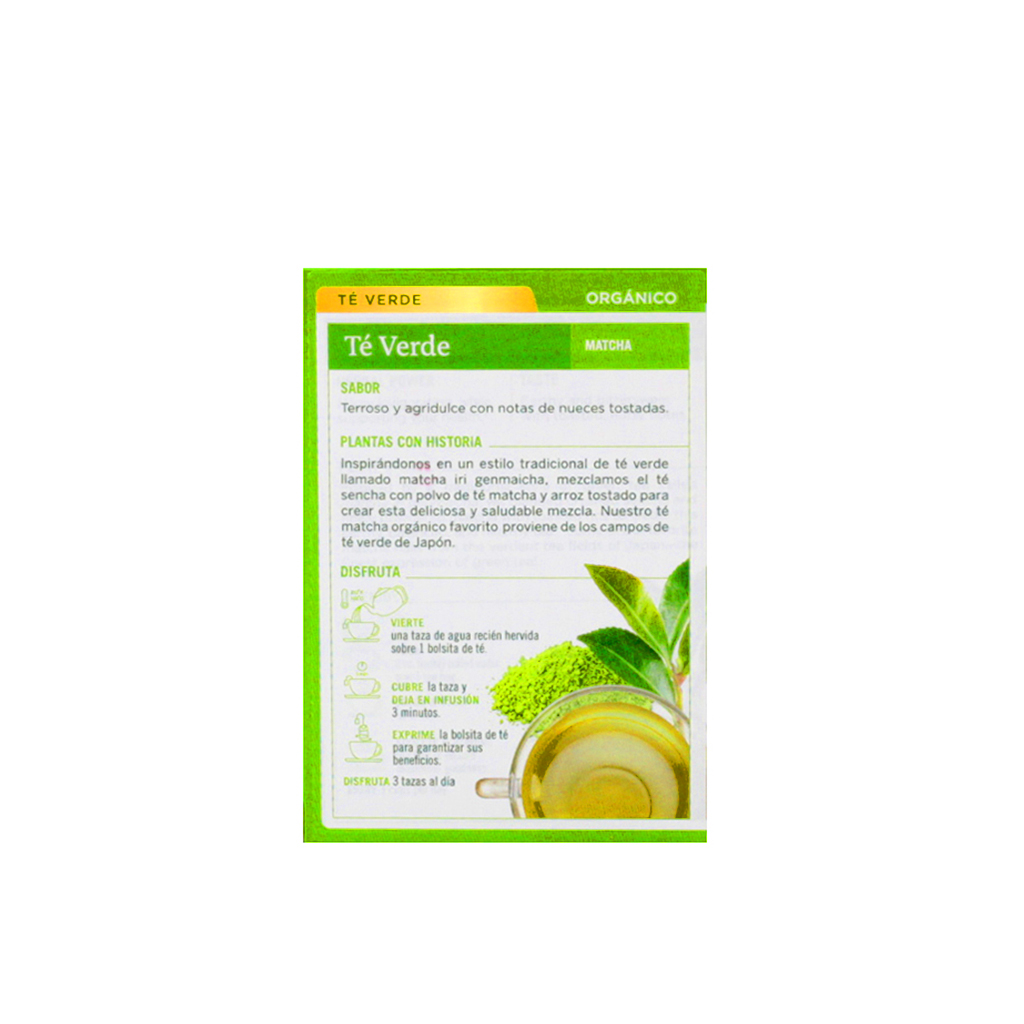 Té verde matcha  24 g Traditional Medicinals