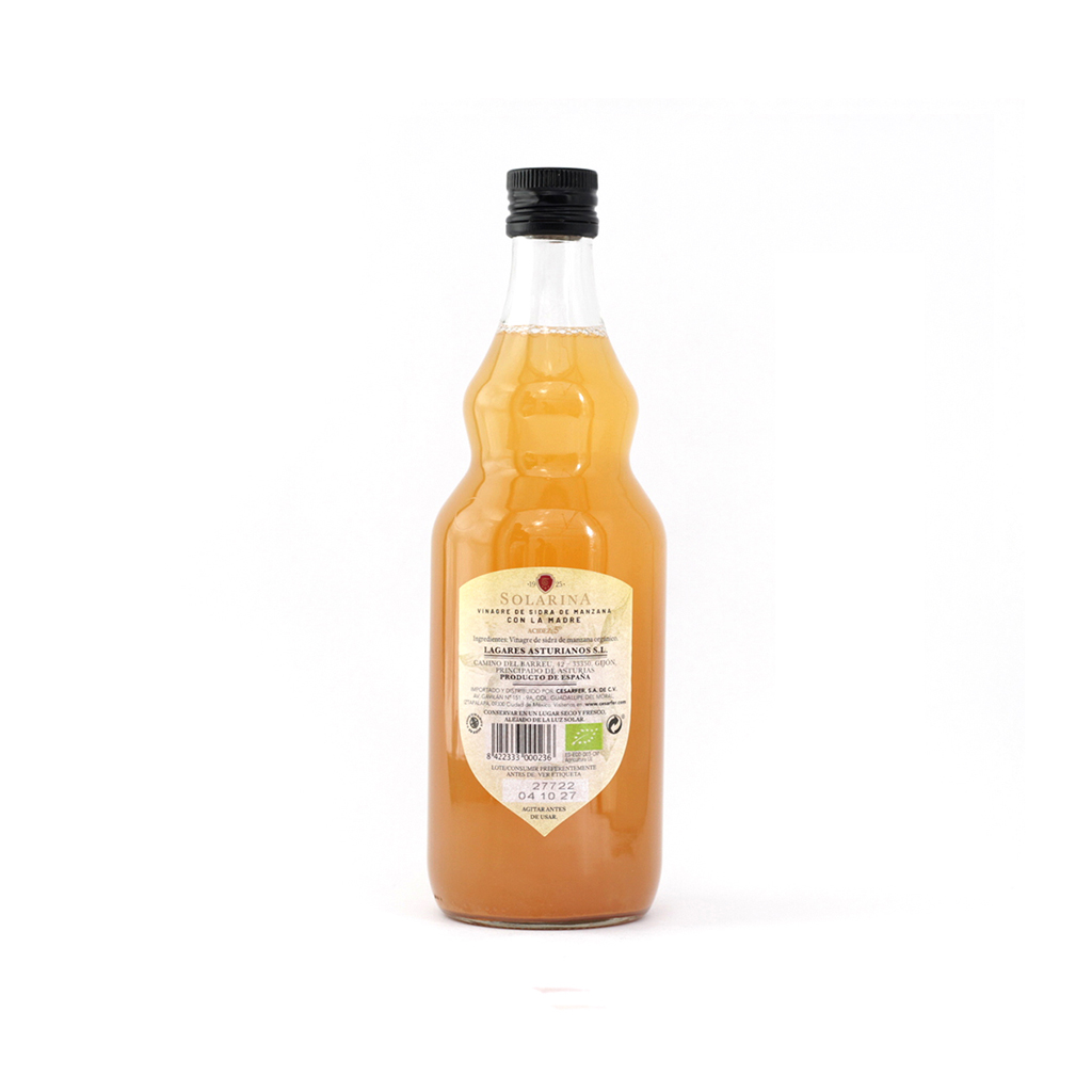 Vinagre de manzana 750 ml Solarina