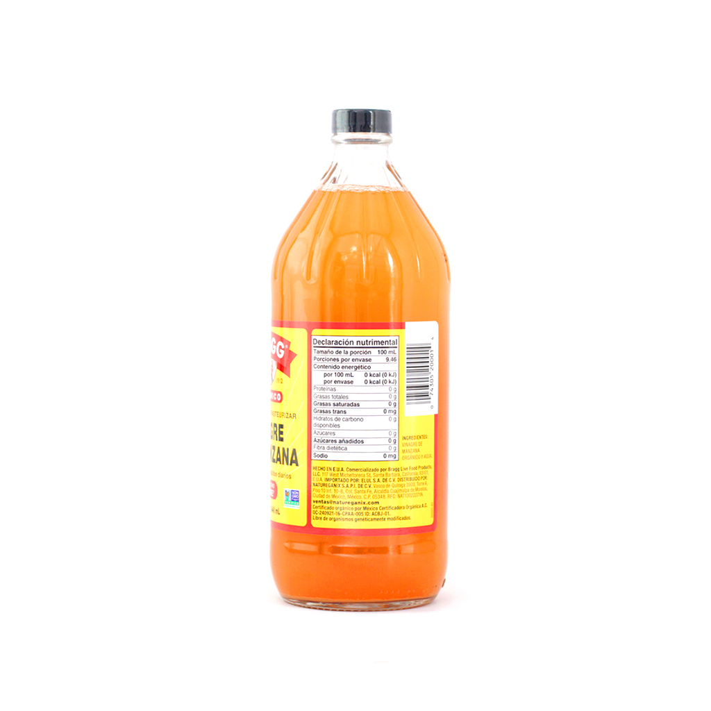 Vinagre de sidra de manzana 946 ml Bragg