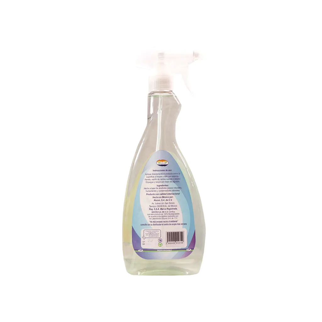 Detergente para vidrios y cristales 600 ml Luz Nocon