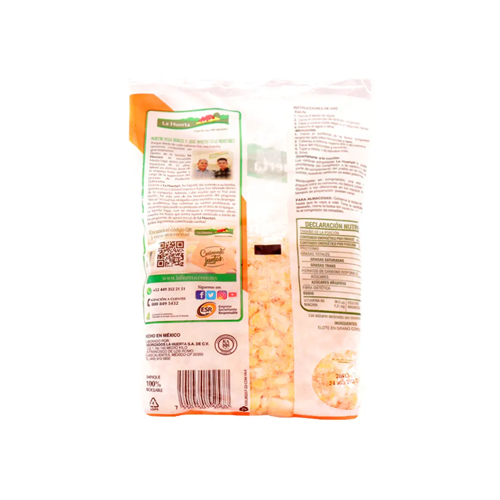 Elote en grano 500 g La Huerta