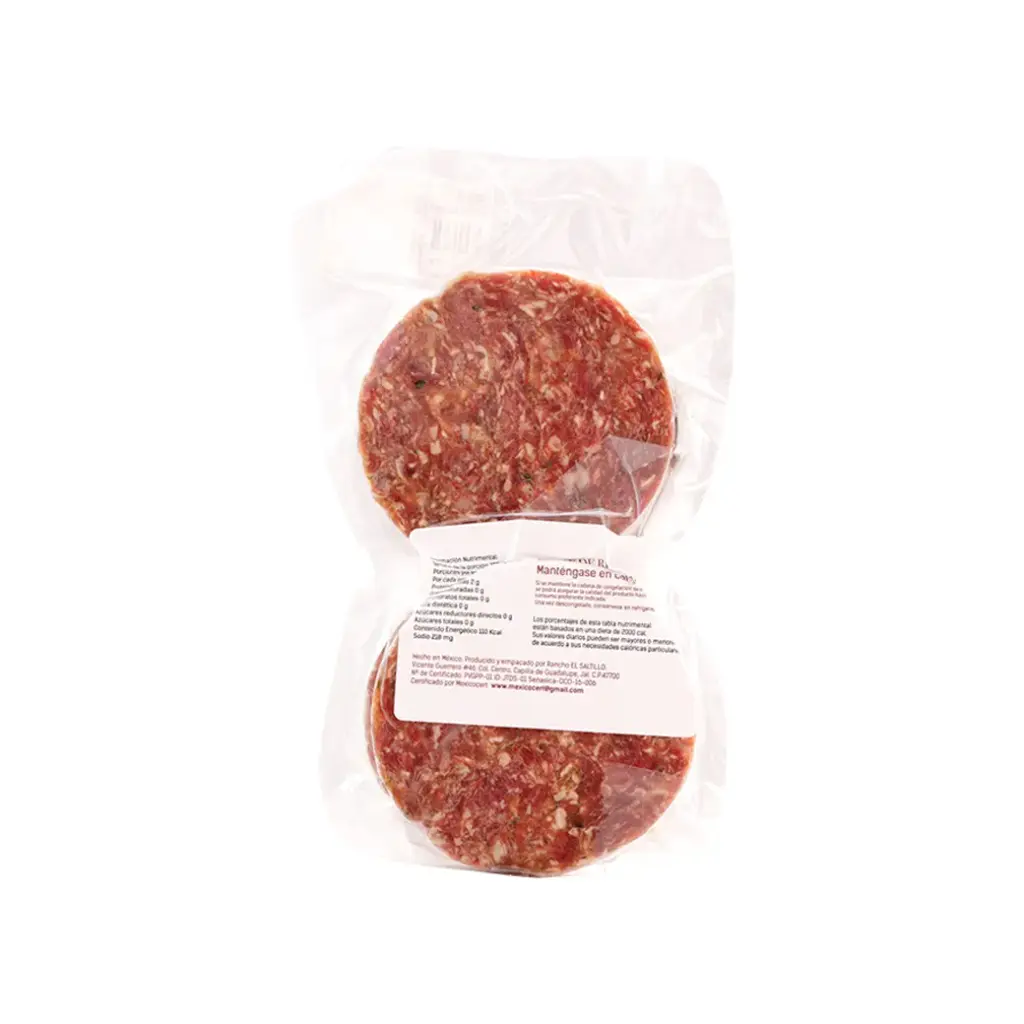 Hamburguesas de res 4 piezas Santa Pradera