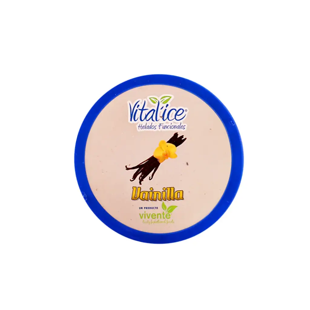 Helado sabor vainilla 473 ml Vital'ice