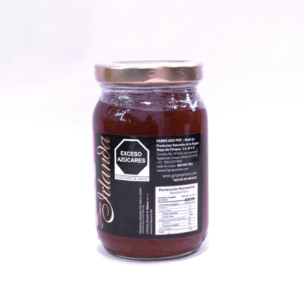 Mermelada de naranja con miel orgánica 280 g Finca Irlanda