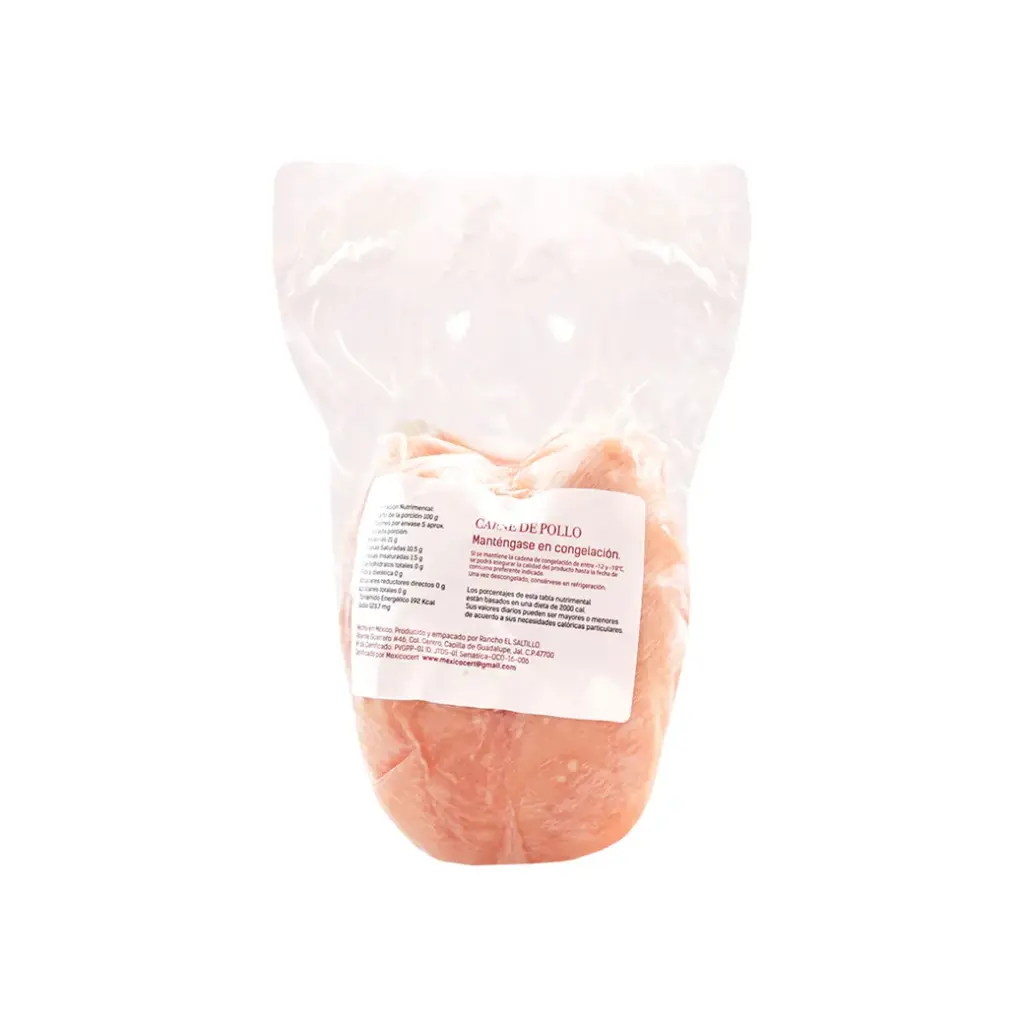 Pechuga de pollo con hueso 650 g Santa Pradera
