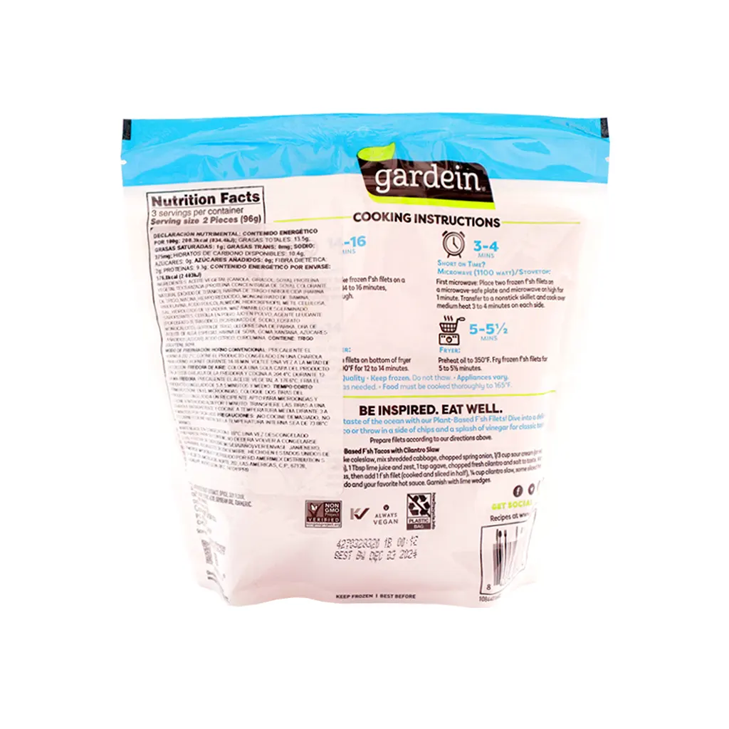 Tiras veganas tipo pescado 288 g Gardein