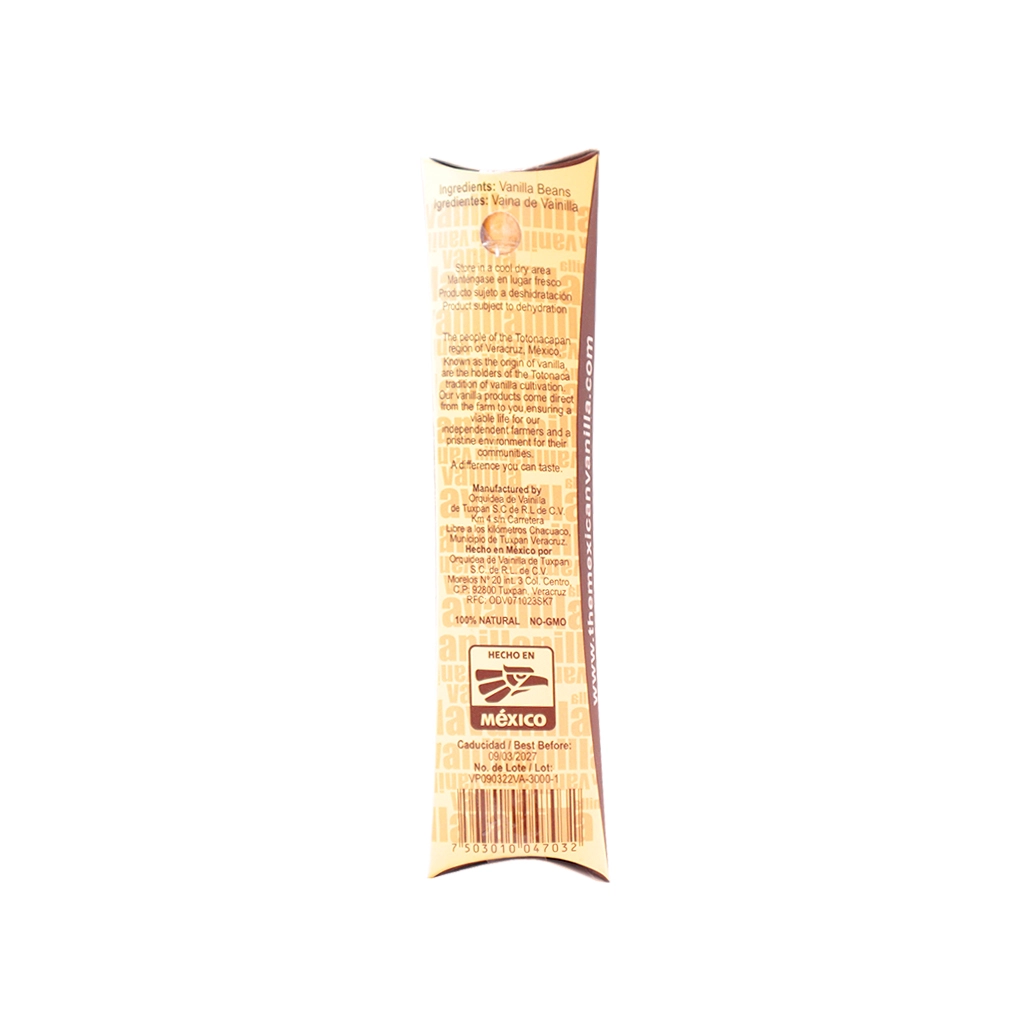 Vainas de Vainilla 2 pzas The Mexican Vanilla