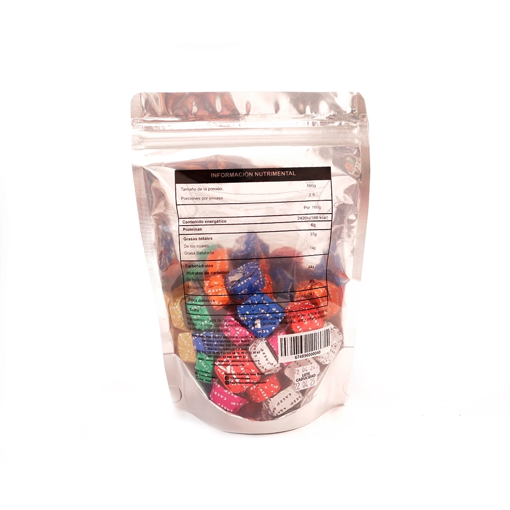 Cubitos de chocolate con semillas 250 g Cacep