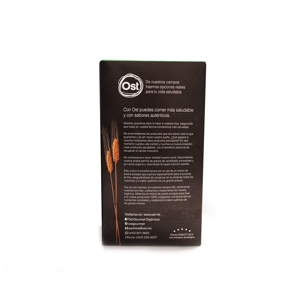 Fettuccini integral orgánico 380 g Ost Gourmet