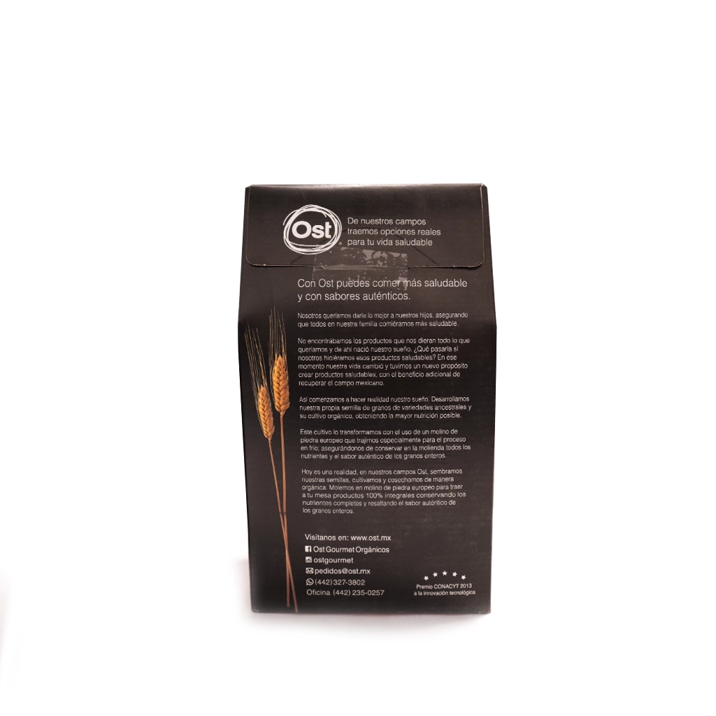Harina integral de trigo orgánico 907 g Ost Gourmet