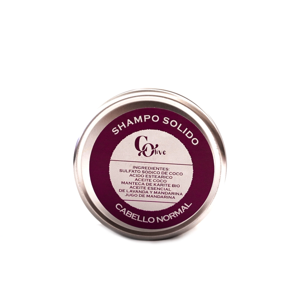 Shampoo sólido lavanda y mandarina 80 g CoLive