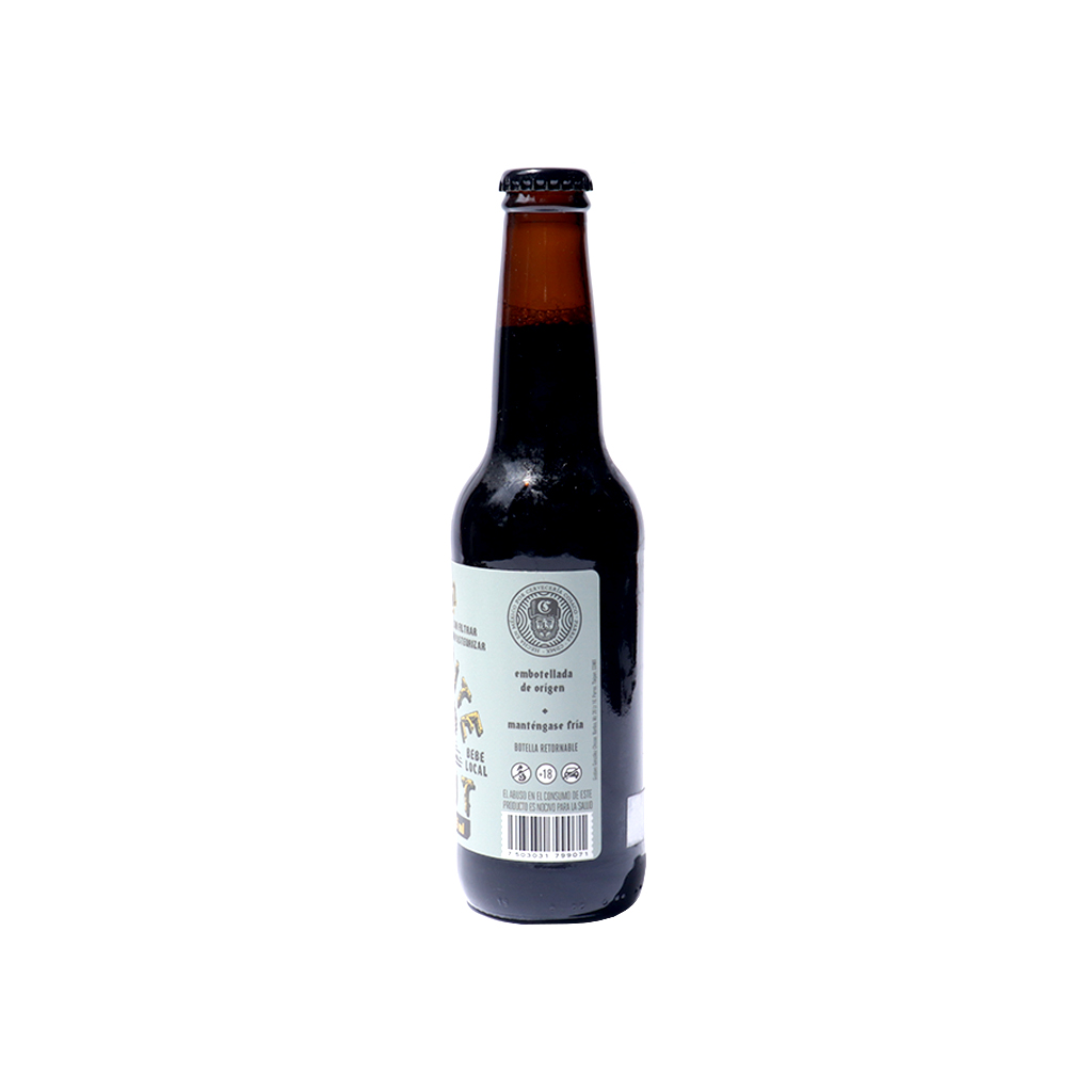 Cerveza mezquite stout 355 ml Ponderosa