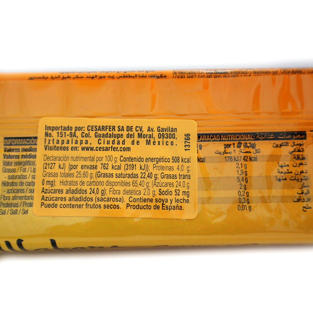 Wafer NG de cacao 150 g Santiveri