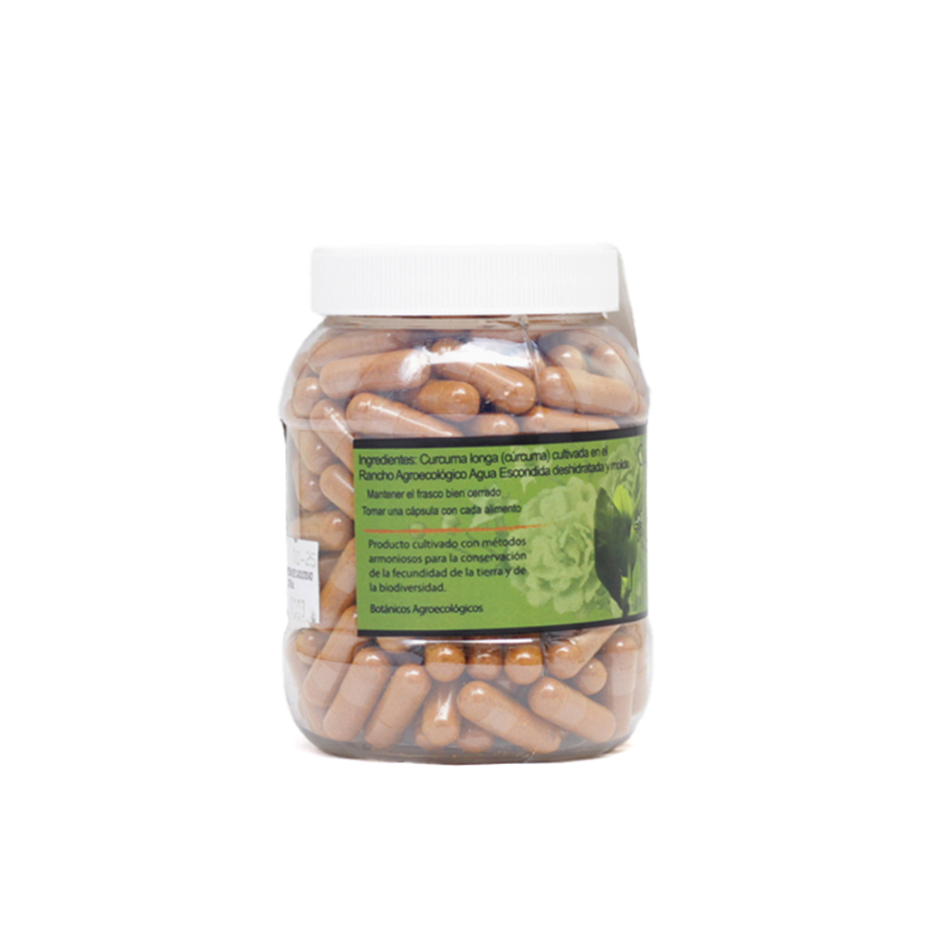 Cúrcuma 250 cápsulas Manantial de las Flores