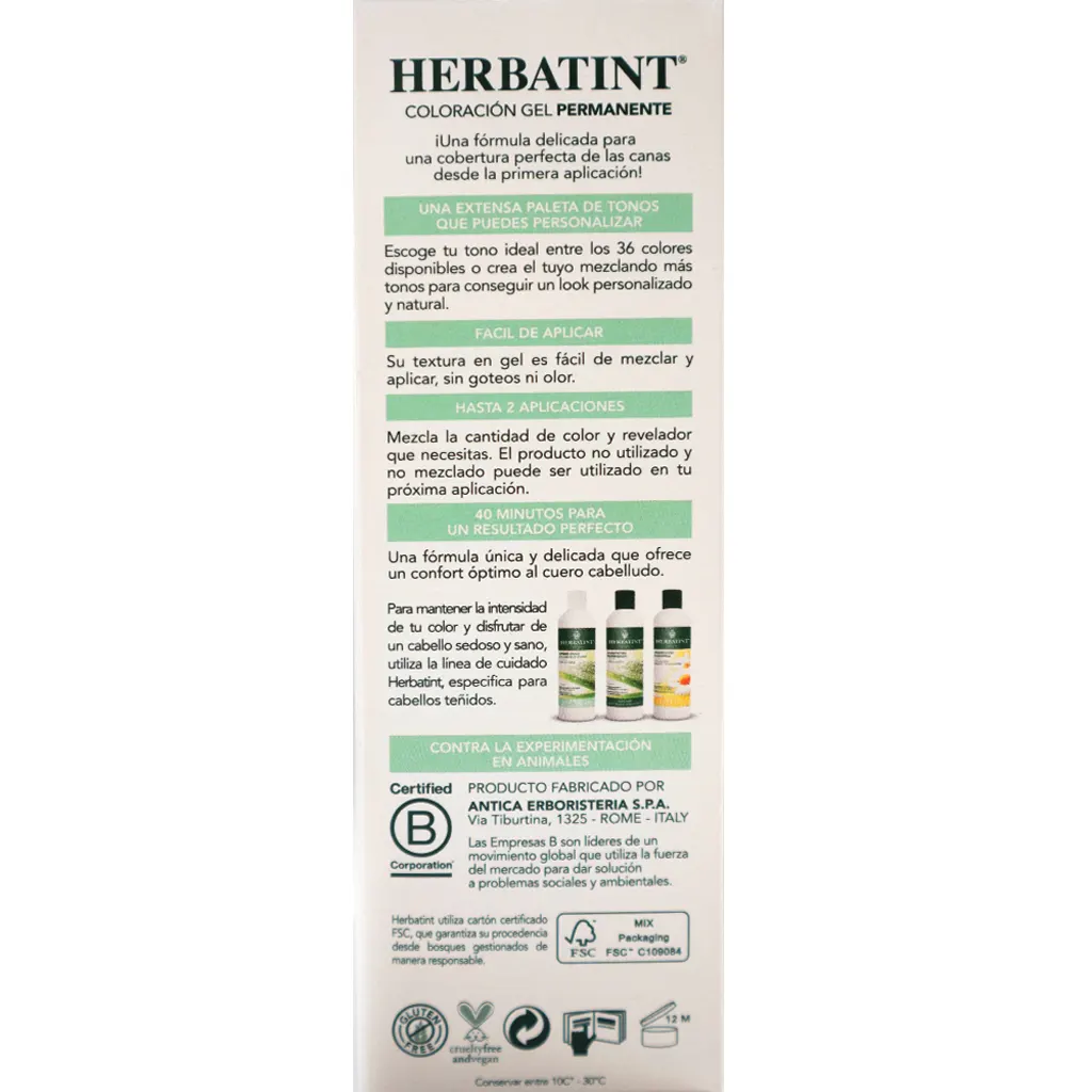 Tinte 6N rubio oscuro 150 ml Herbatint