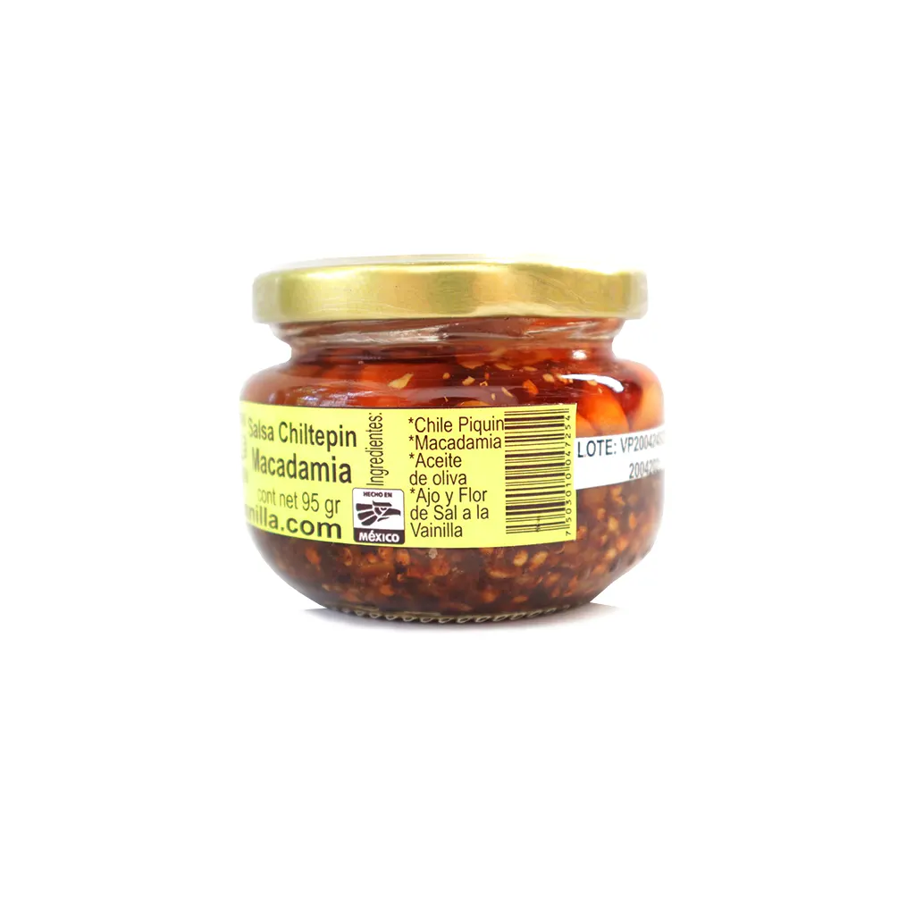 Salsa de chiltepín 95 g The Mexican Vanilla