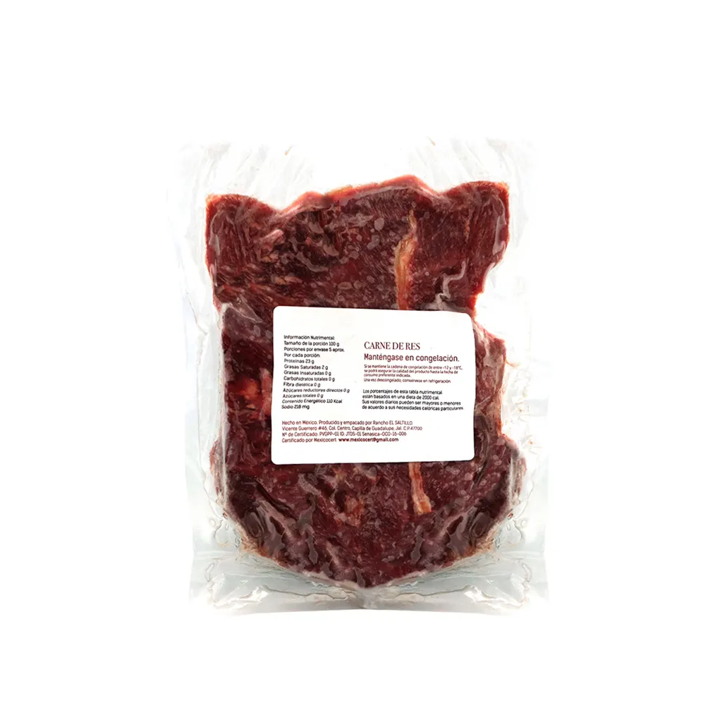 Arrachera premium de res 500 g Santa Pradera