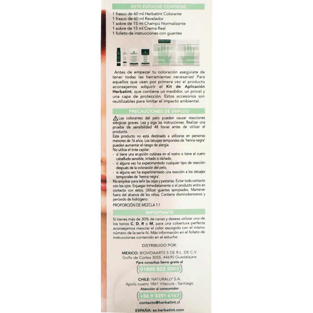 Tinte 7R rubio cobrizo 150 ml Herbatint