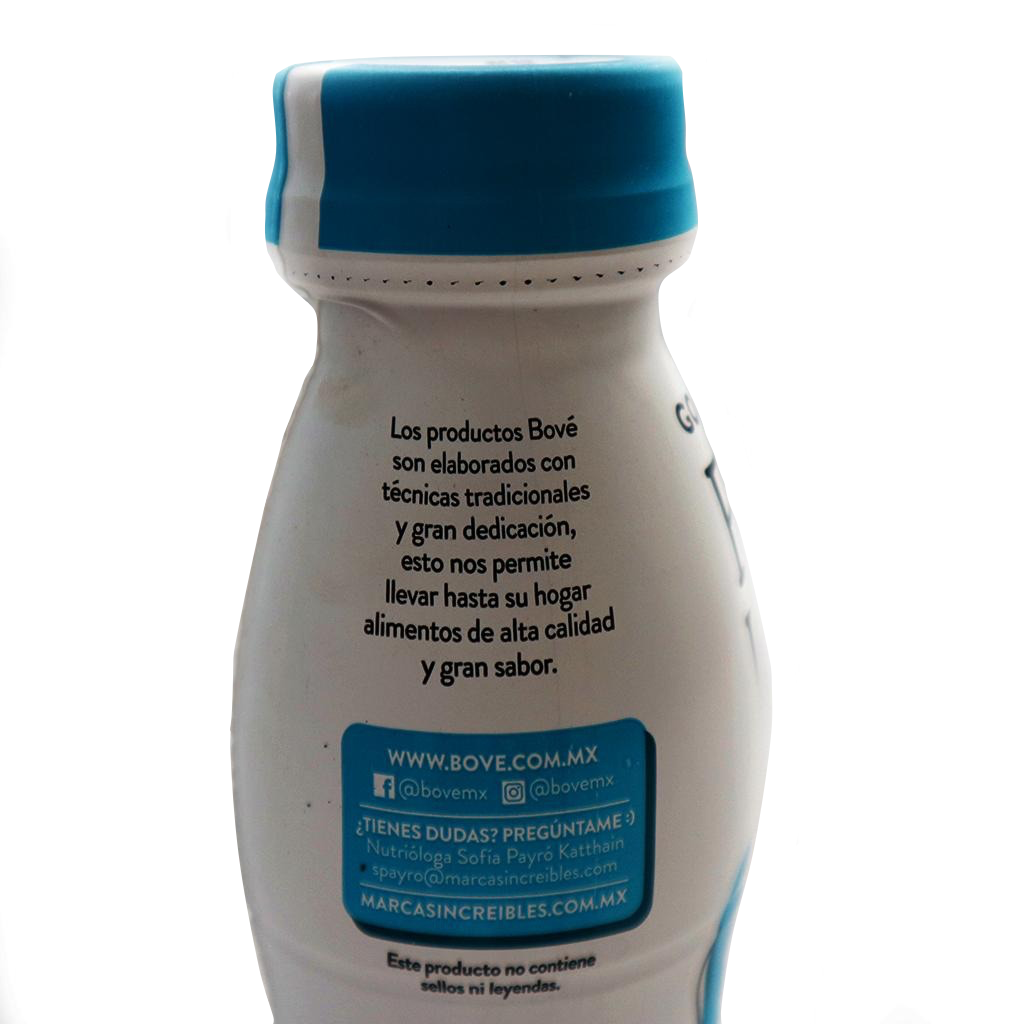 Yoghurt para beber natural 250 ml Bové