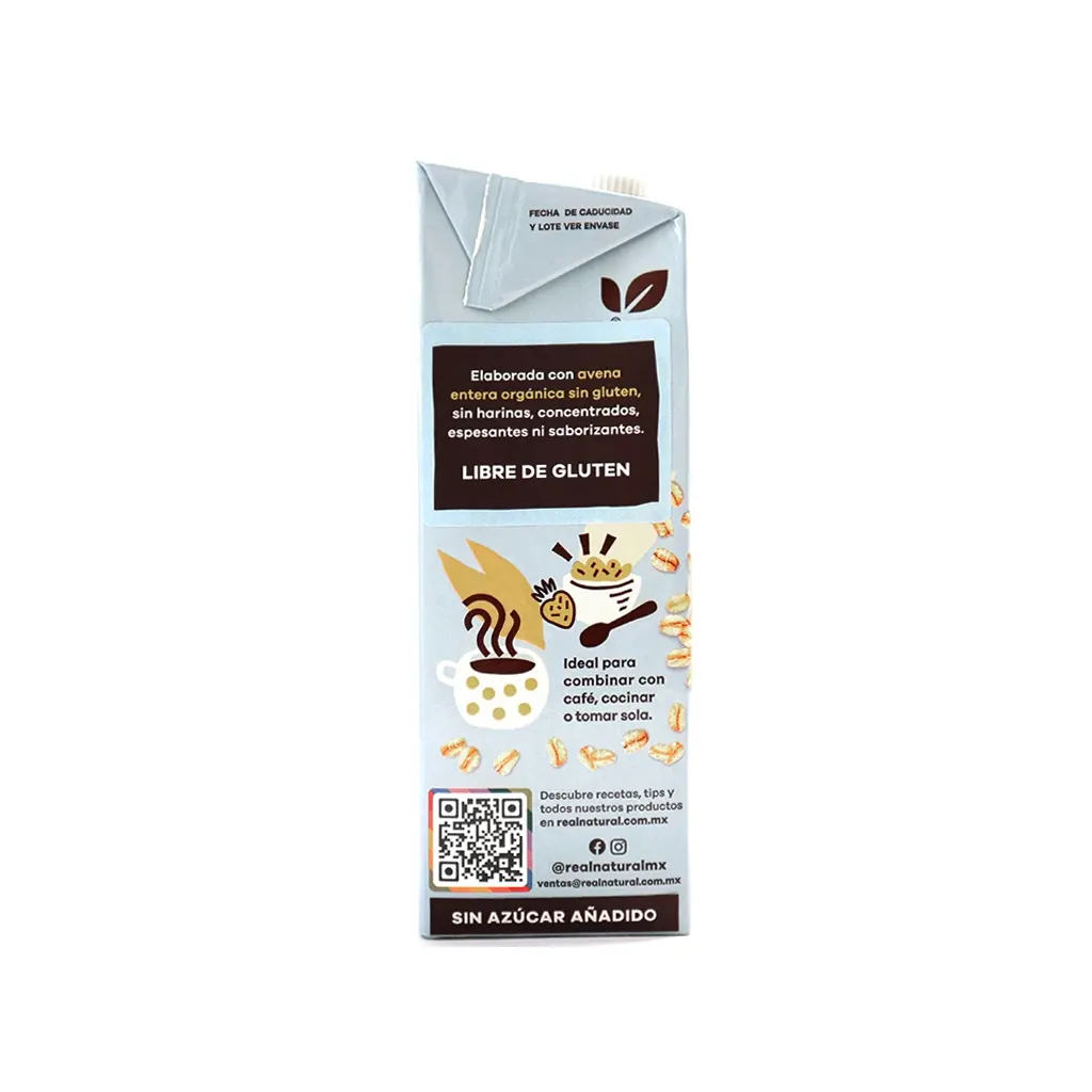 Bebida de avena 1 L Real Natural