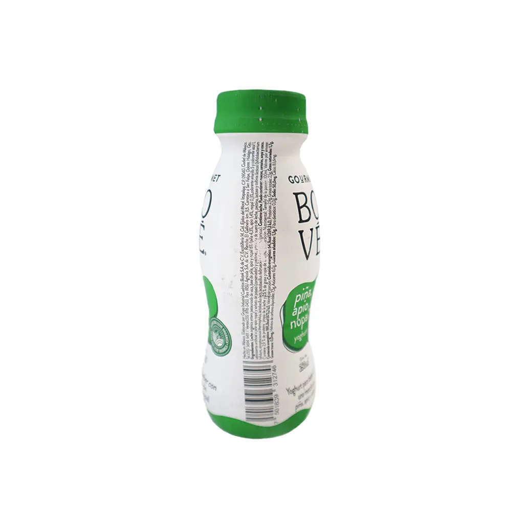 Yoghurt para beber con piña apio y nopal 250 ml Bové