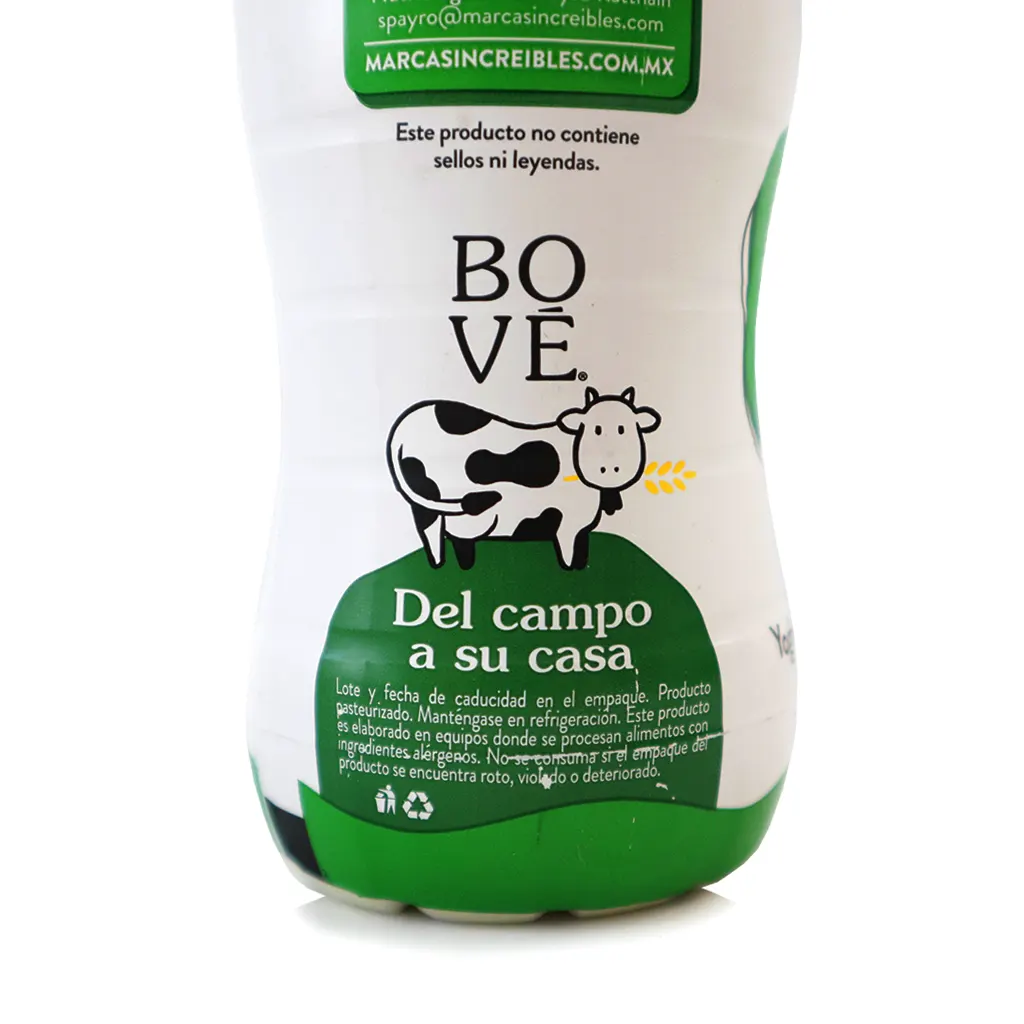 Yoghurt para beber con piña apio y nopal 250 ml Bové