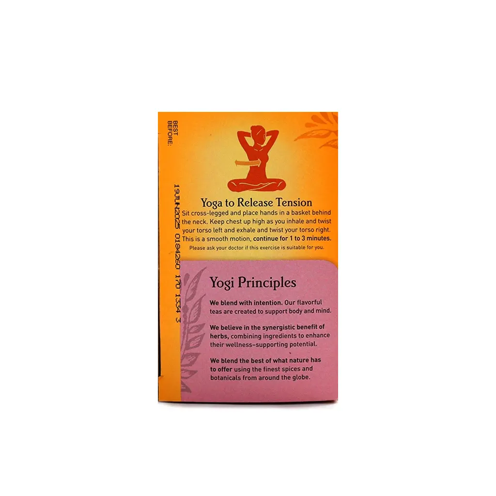 Infusión de hoja de frambuesa 29 g Yogi