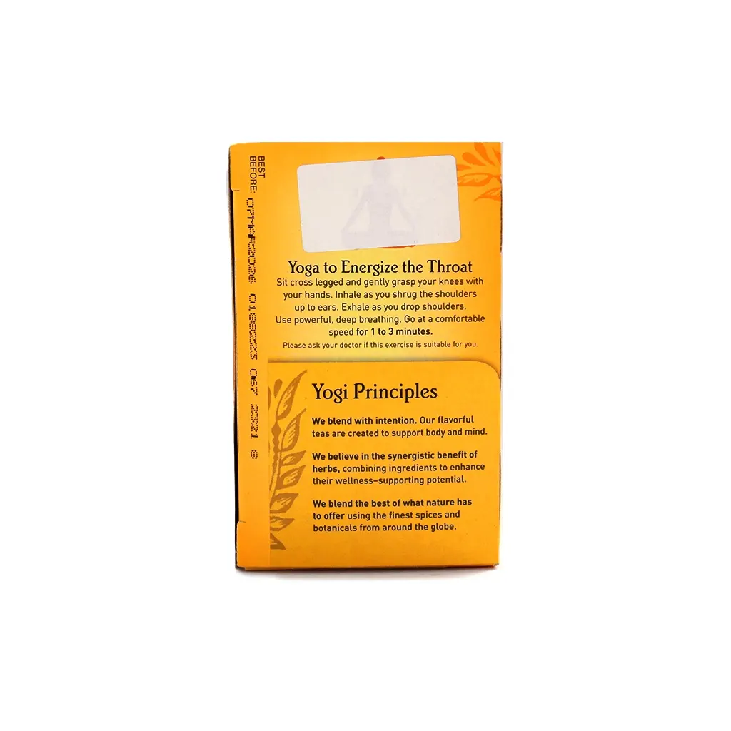 Infusión sabor miel con limón y mezcla de hierbas 32 g Yogi