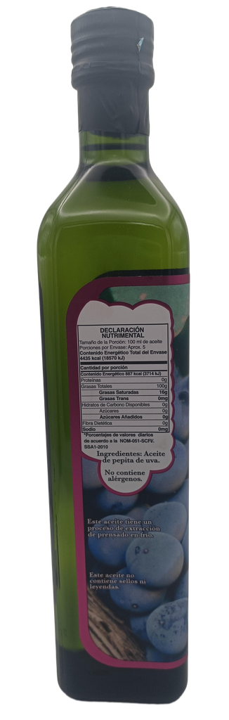 Aceite de pepita de uva 500 ml Olew