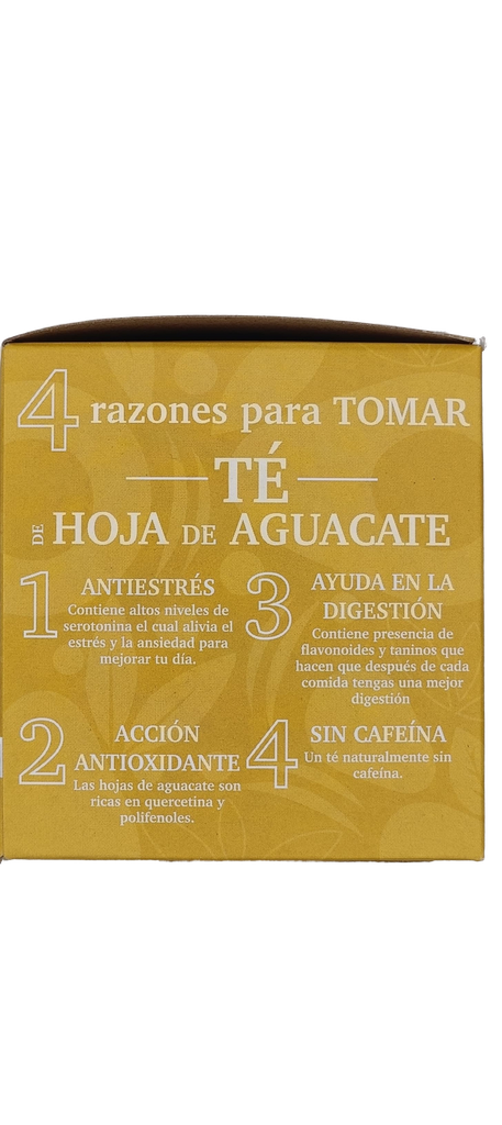 Té de hoja de aguacate con manzanilla 25 sobres Olew