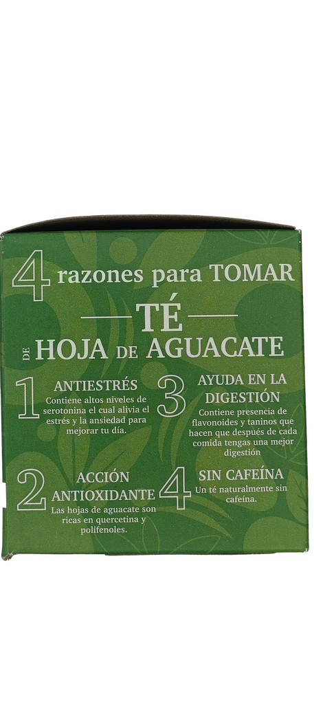 Té de hoja de aguacate con hierbabuena 25 sobres Olew