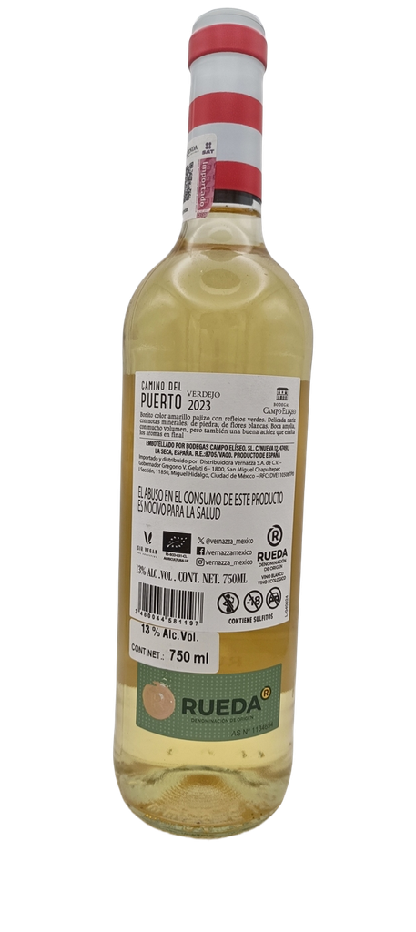 Vino blanco verdejo 750 ml Camino del Puerto 