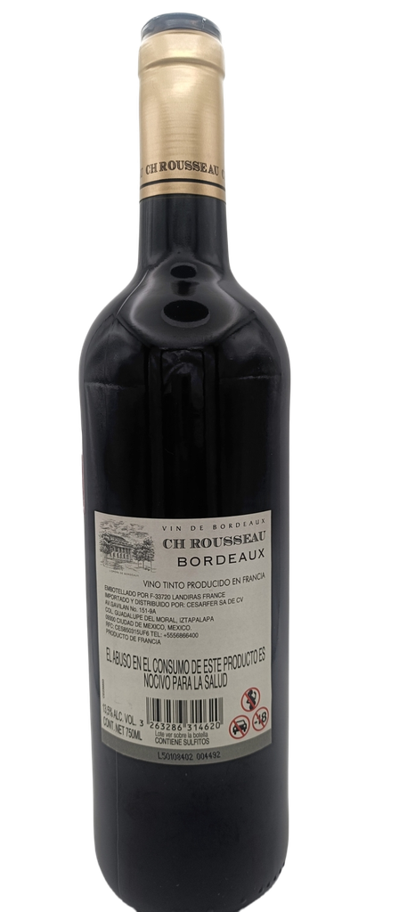 Vino tinto 750 ml CH Rousseau