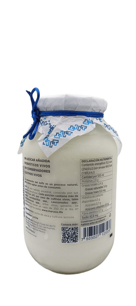 Kefir de vaca natural 900 ml Marusia
