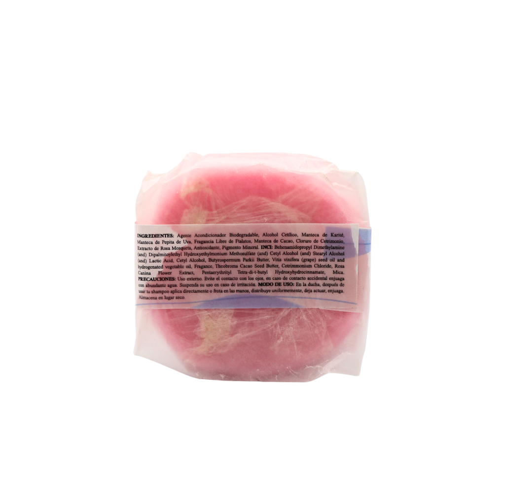 Acondicionador sólido rosas 80 g Opal 