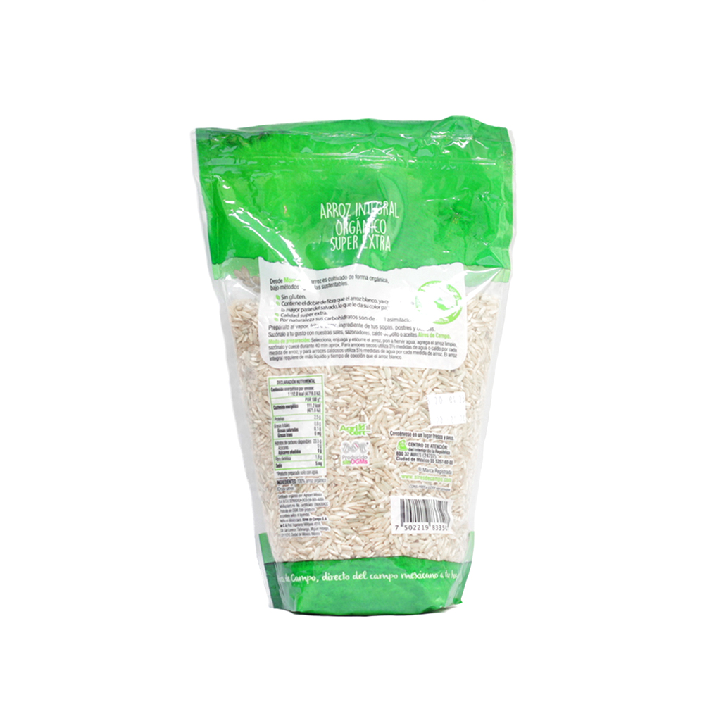 Arroz integral morelos 1kg Aires de Campo
